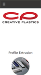 Mobile Screenshot of creativeplasticsllc.com